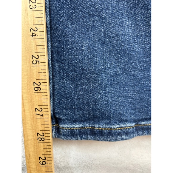 Judy Blue Jeans Womens 18W Blue Straight Leg Dark Wash High Rise - Picture 7 of 8